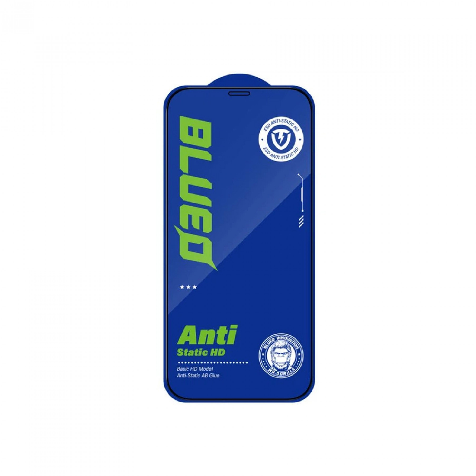 Защитное стекло 2.5D Blueo Full Cover HD для Apple iPhone 11/XR (6.1") (Черное)